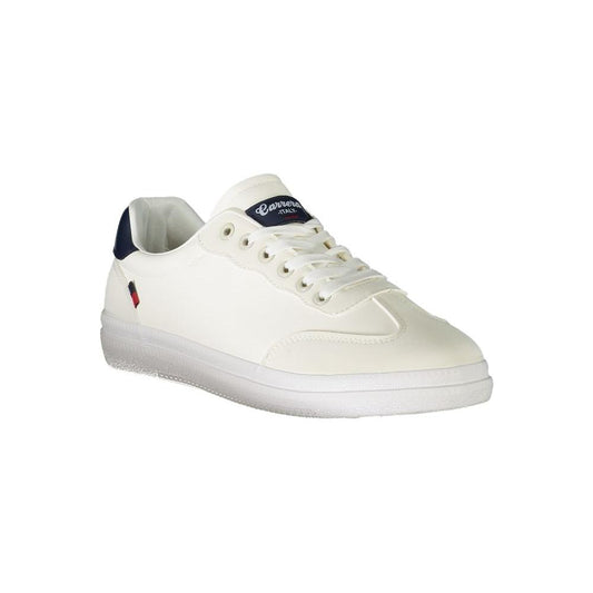 Carrera White Polyester Sneaker Carrera