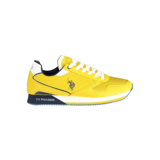 U.S. POLO ASSN. Bold Yellow Laced Sports Sneaker U.S. POLO ASSN.