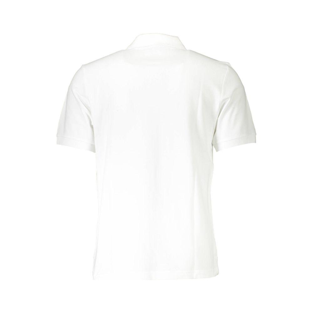 North Sails Elegant White Short-Sleeved Polo for Men North Sails