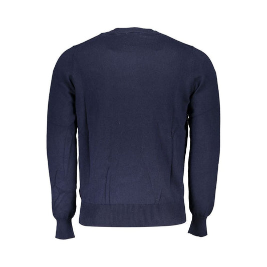 North Sails Eco-Conscious Crew Neck Sweater in Blue North Sails