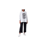 Love Moschino Gray Cotton Women Sweatshirt
