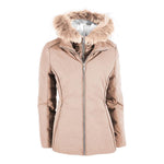 Yes Zee Beige Polyamide Women Jacket YE-7366-XS