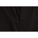 Dolce & Gabbana Black Silk Mesh Floral Lace Top