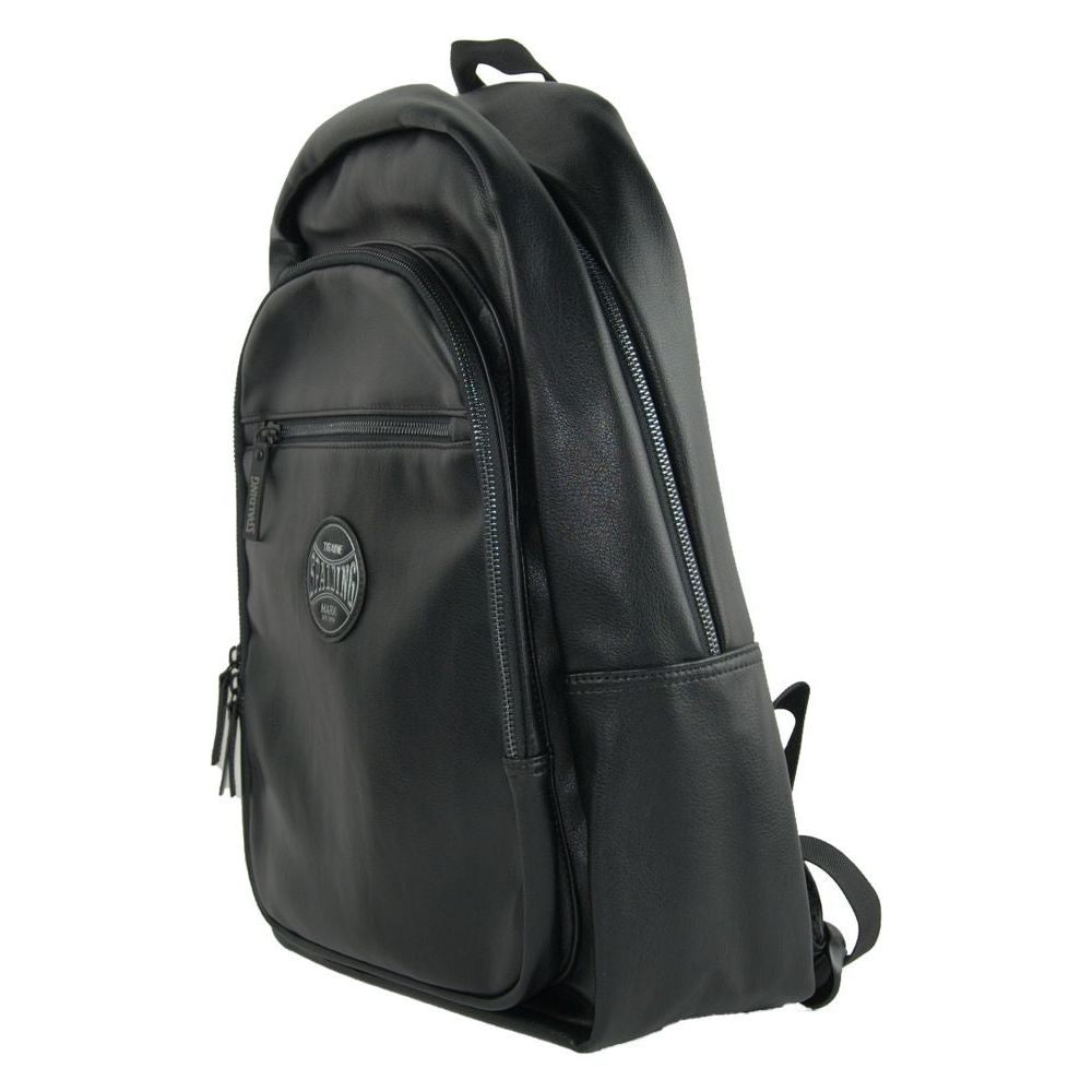 A.G. Spalding & Bros Black Polyethylene Men Backpack A.G. Spalding & Bros