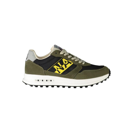 Napapijri Green Polyester Sneaker Napapijri