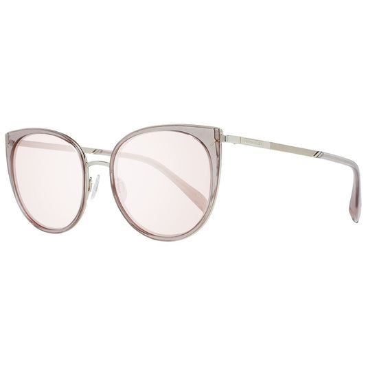Karen Millen Pink Metal & Plastic Sunglasses