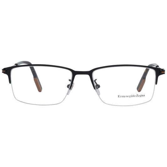 Ermenegildo Zegna Black Men Optical Frames ER-1033867