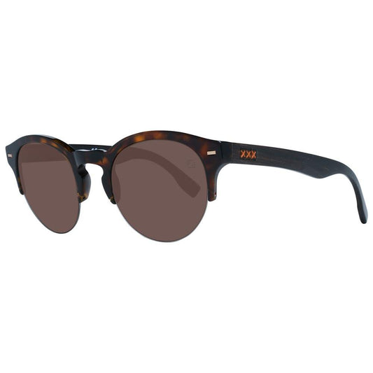 Zegna Couture Brown Men Sunglasses Zegna Couture