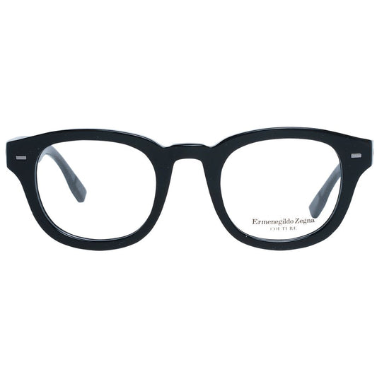 Ermenegildo Zegna Black Men Optical Frames ER-1038895