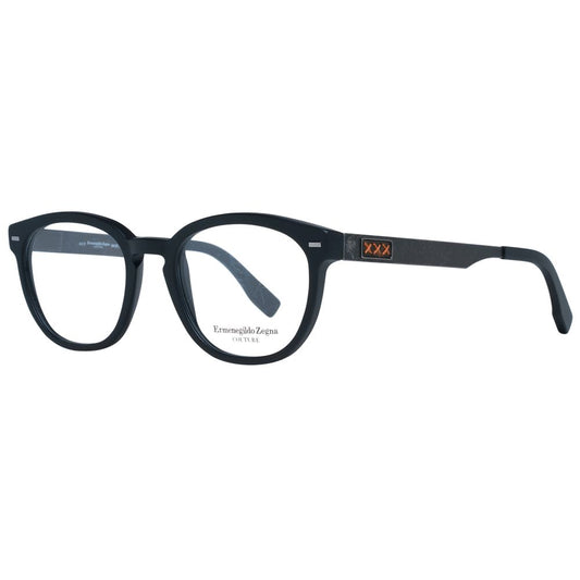 Ermenegildo Zegna Black Men Optical Frames ER-1038903