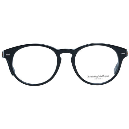 Ermenegildo Zegna Black Plastic Glasses (Frames)