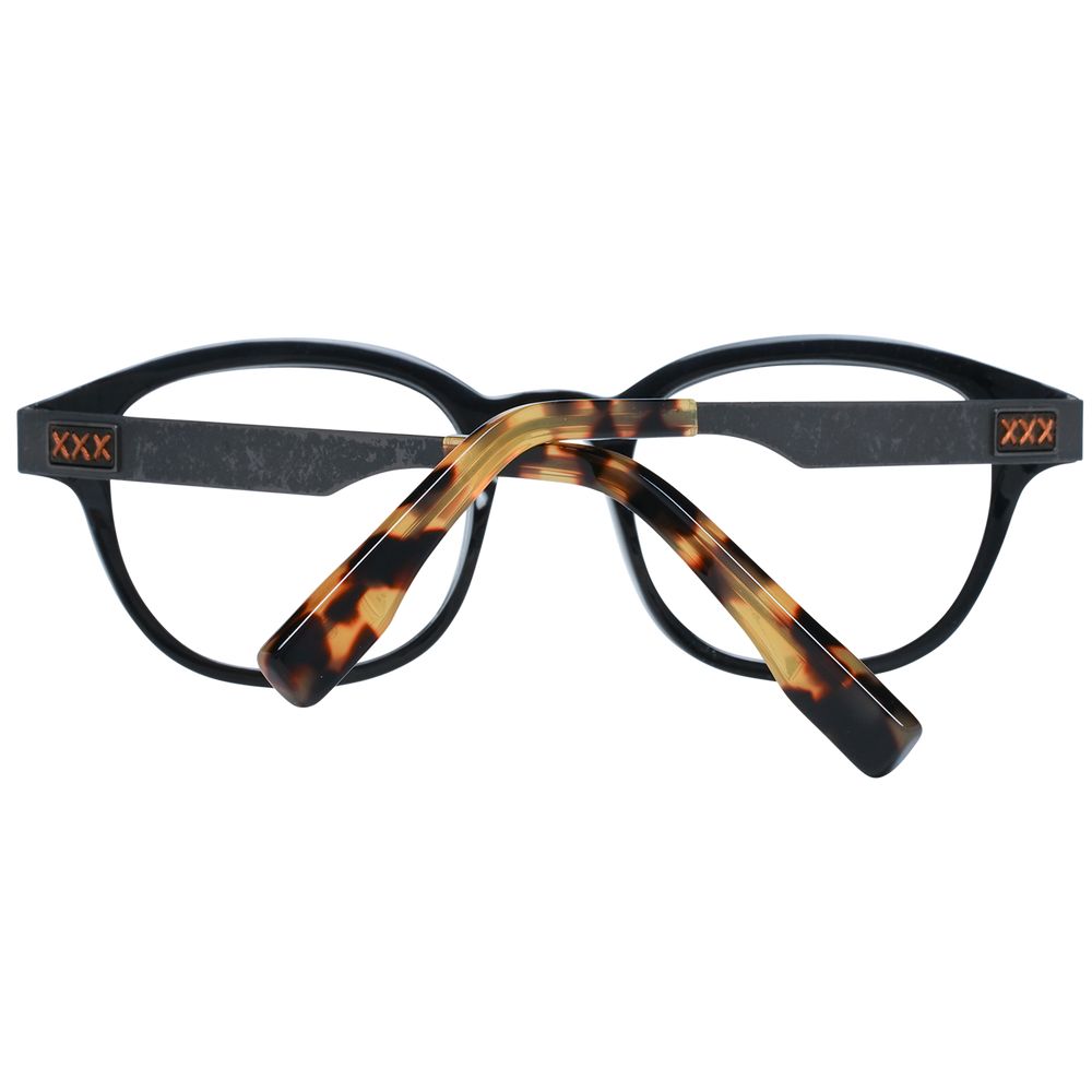Ermenegildo Zegna Brown Horn Glasses (Frames)