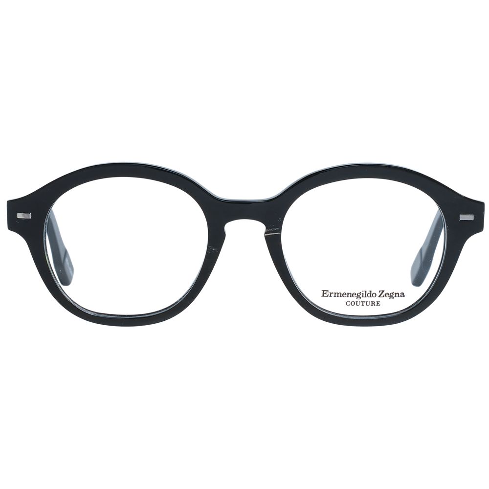 Ermenegildo Zegna Black Horn Glasses (Frames)