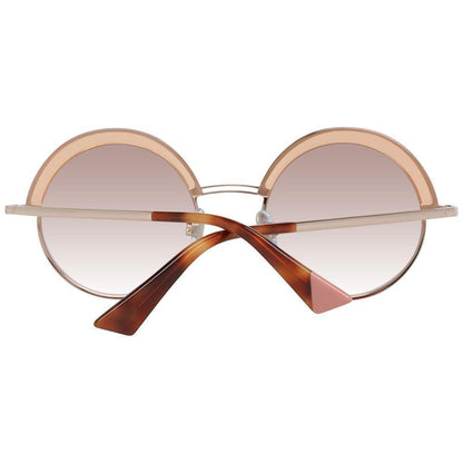 Web Rose Gold Women Sunglass