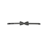 Dolce & Gabbana Gray Silk Patterned Adjustable Neck Men Papillon Bow Tie