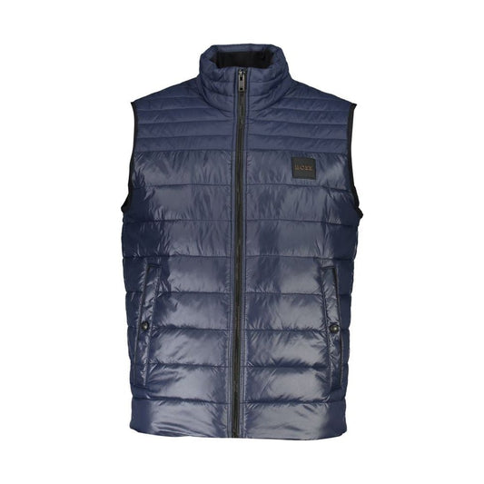 Hugo Boss Sleek Sleeveless Zip Jacket with Logo Detail Hugo Boss