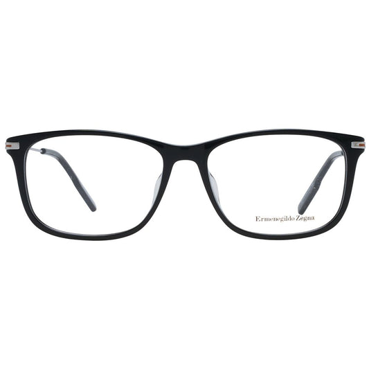 Ermenegildo Zegna Black Men Optical Frames ER-1053519