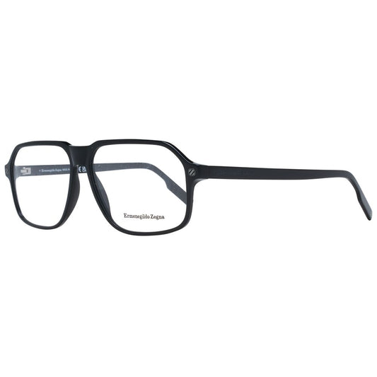 Ermenegildo Zegna Black Men Optical Frames ER-1053515
