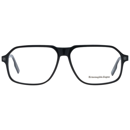 Ermenegildo Zegna Black Men Optical Frames ER-1053515
