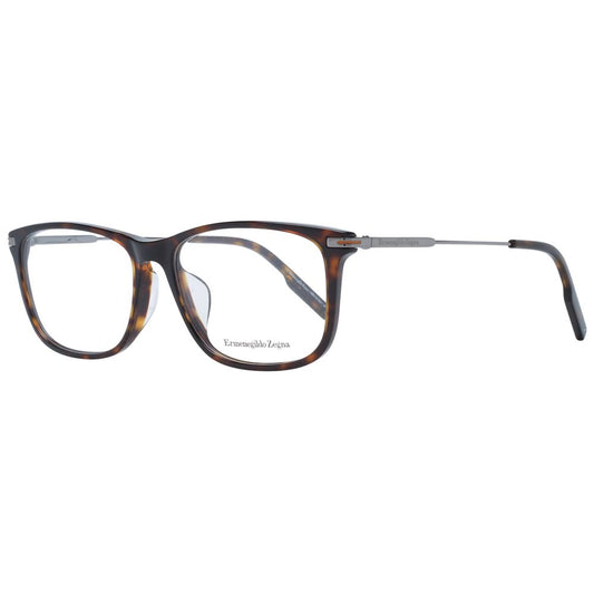 Ermenegildo Zegna Brown Men Optical Frames ER-1053521