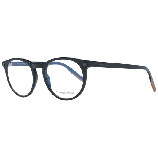 Ermenegildo Zegna Black Men Optical Frames ER-1053505