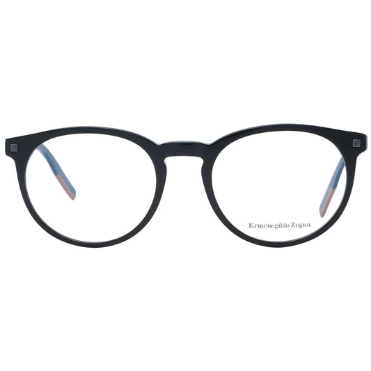 Ermenegildo Zegna Black Men Optical Frames ER-1053505