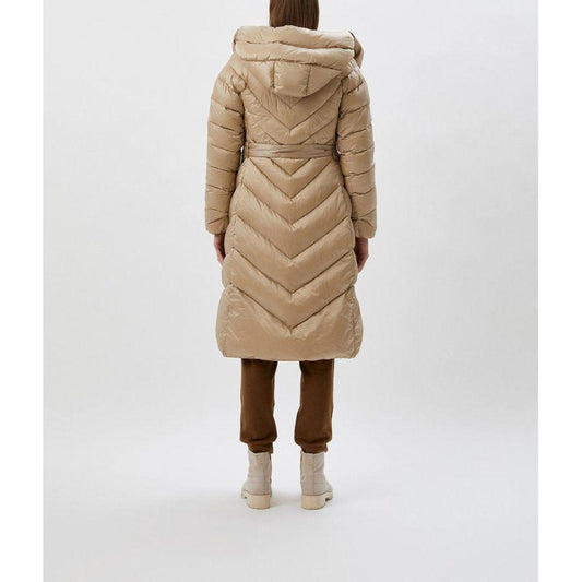 Add Beige Polyamide Jackets & Coat Add