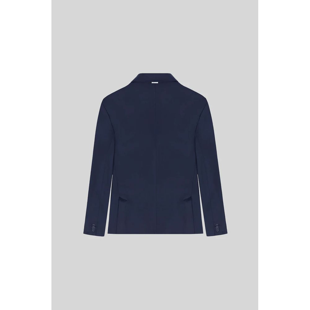 People Of Shibuya Blue Polyester Men's Jacket