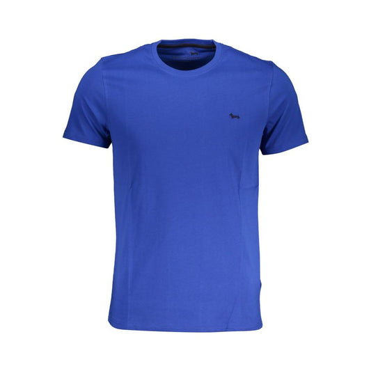 Harmont & Blaine Blue Cotton T-Shirt Harmont & Blaine