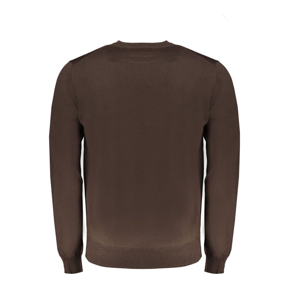 Harmont & Blaine Brown Wool Sweater Harmont & Blaine