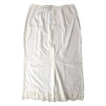 Dolce & Gabbana White Lingerie Half Slip Sleepwear Underwear