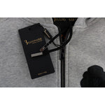 Billionaire Italian Couture Gray Cotton Hooded Sweatsuit