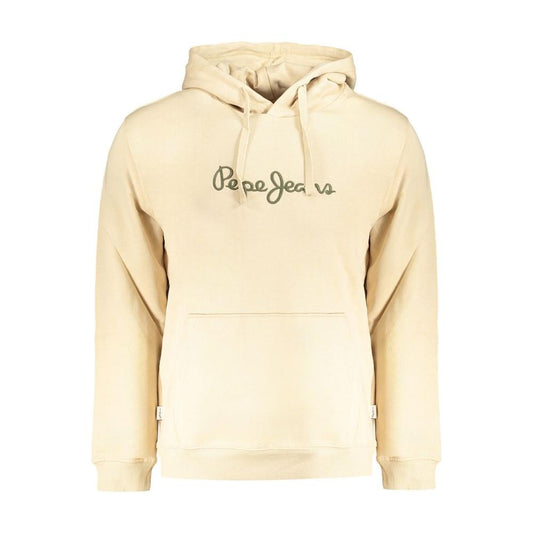 Pepe Jeans Beige Cotton Sweater Pepe Jeans