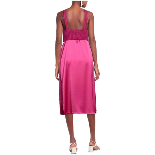 PINKO Fuchsia Polyester Dress PINKO