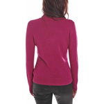 Yes Zee Fuchsia Viscose Sweater YE-13713-XS