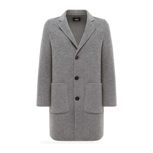 Alpha Studio Gray Wool Jacket