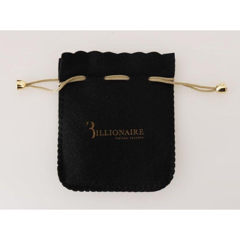 Billionaire Italian Couture Brown Leather Bifold Wallet Wallet