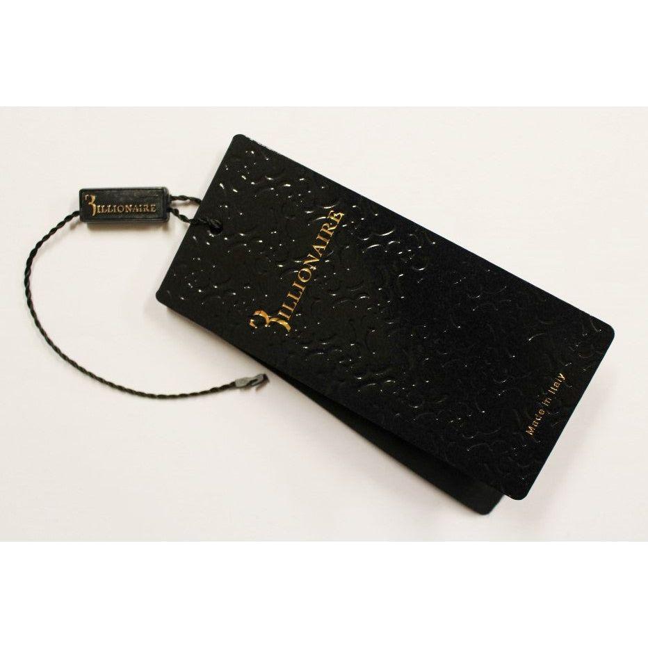 Billionaire Italian Couture Brown Leather Bifold Wallet Wallet