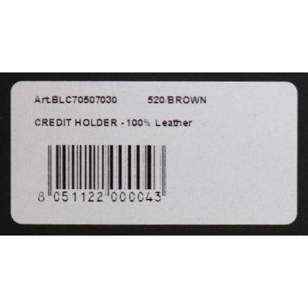 棕色优雅真皮男士钱包