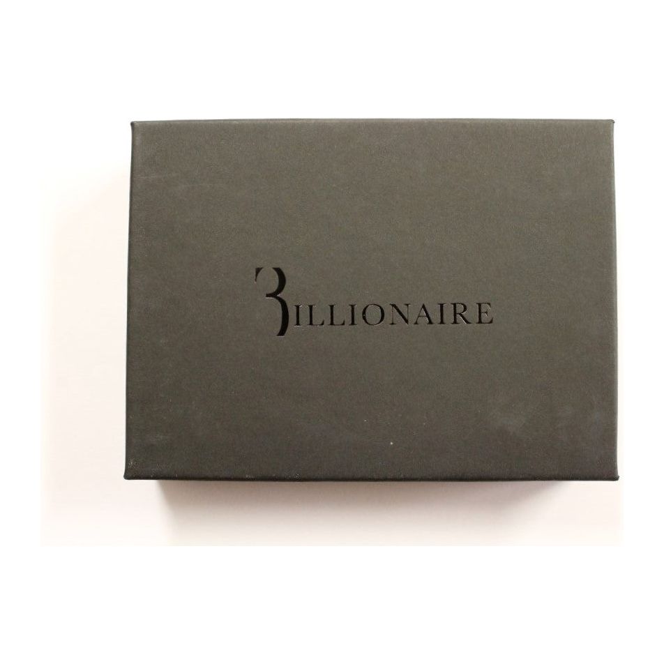 Billionaire Italian Couture Elegant Blue Leather Men's Wallet Wallet blue-leather-cardholder-wallet-1