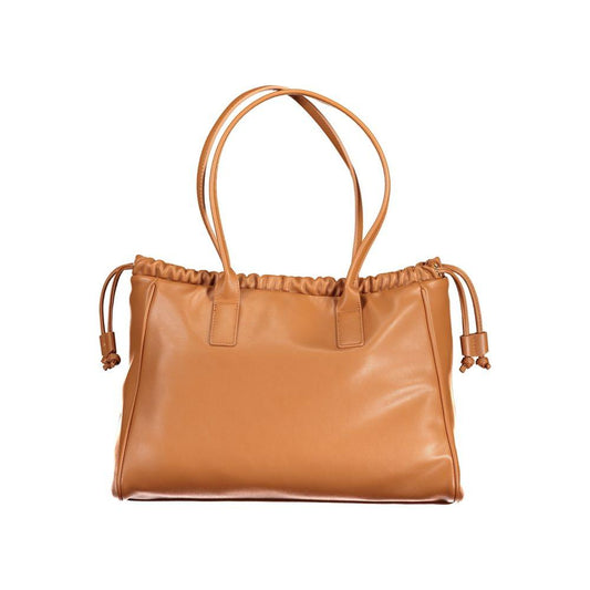 Valentino Bags Brown Polyethylene Handbag Valentino Bags