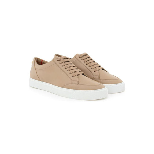 Burberry Beige Leather Sneaker Burberry