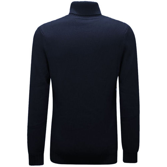 Alpha Studio Blue Cashmere Sweater Alpha Studio