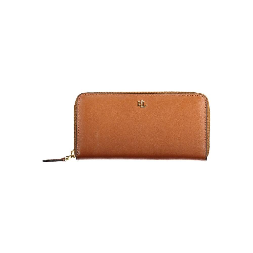 Ralph Lauren Brown Leather Wallet Ralph Lauren