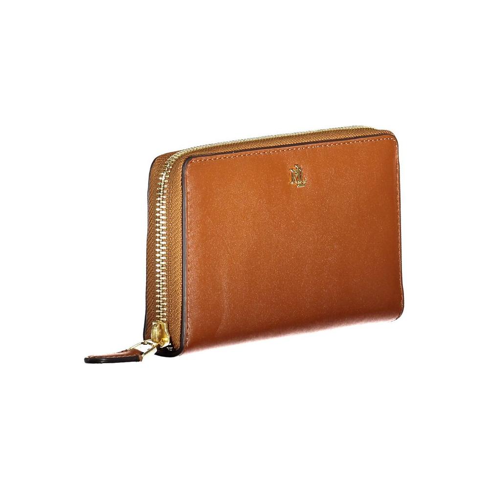 Ralph Lauren Brown Leather Wallet Ralph Lauren