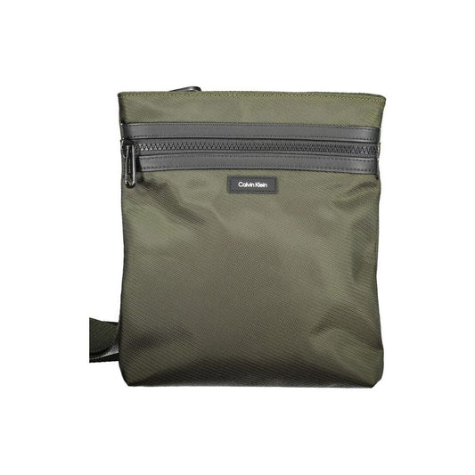 Calvin Klein Green Polyester Shoulder Bag Calvin Klein