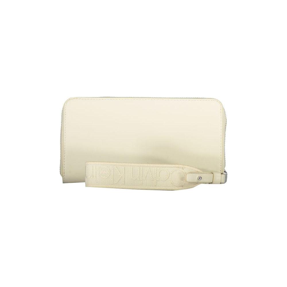 Calvin Klein Beige Polyethylene Wallet Calvin Klein