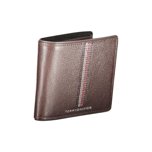 Tommy Hilfiger Brown Leather Wallet Tommy Hilfiger