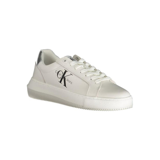 Calvin Klein White Polyester Sneaker Calvin Klein