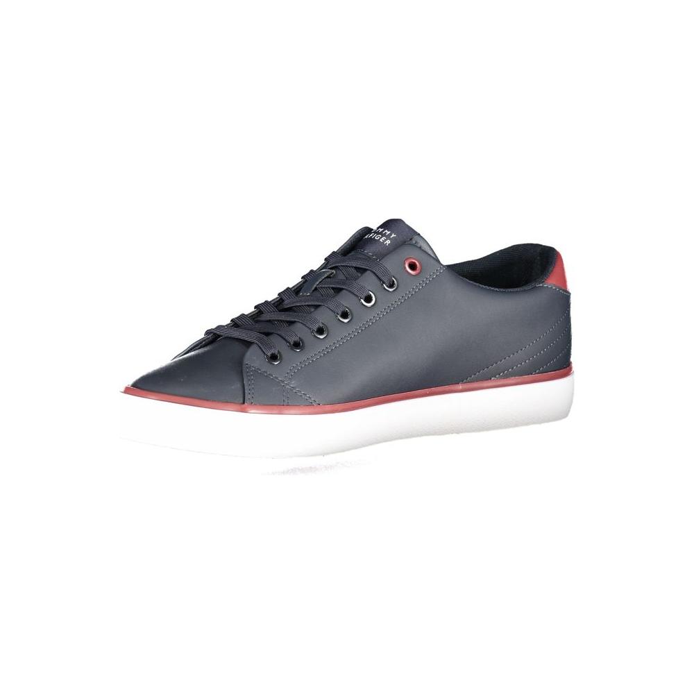 Tommy Hilfiger Blue Polyester Sneaker Tommy Hilfiger